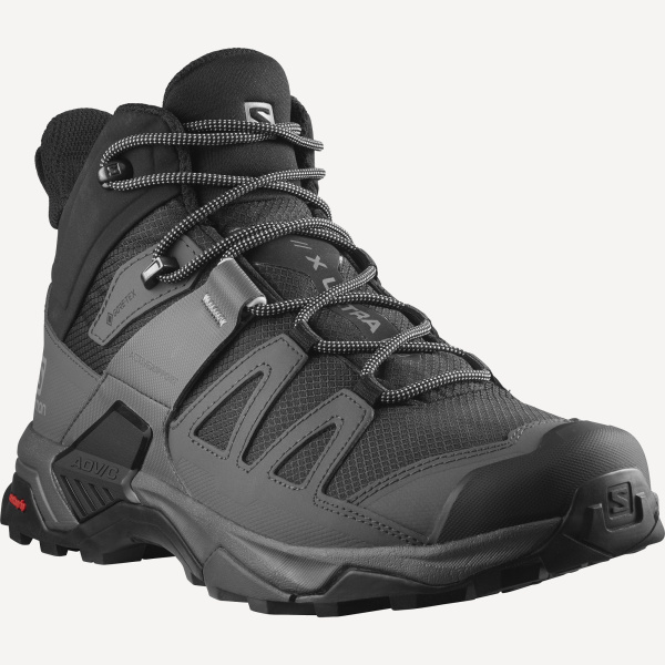 Ботинки X ULTRA 4 MID WIDE GTX (RU 41.5 UK 8.5 USm 9 СМ 26.5; black/magnet/pearl blue)